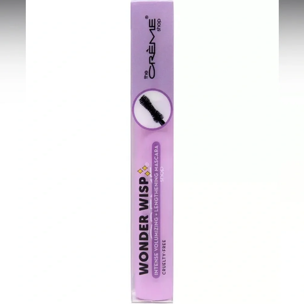 The Crème Shop Wonder Wisp Intense Volumizing + Lengthening Mascara Black